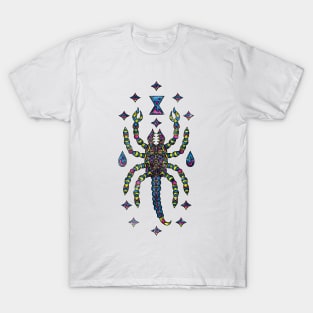 Trippy Scorpion Desert Arachnid Land Octopus T-Shirt